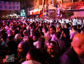 آلاف المصريين يحتشدون في مصر الجديدة لمطالبة الرئيس السيسي بالترشح للرئاسة
