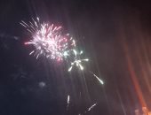 فرحة وشماريخ وألعاب نارية بالقليوبية احتفالا بإعلان الرئيس السيسي ترشحه للانتخابات