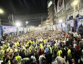 فرحة بين أهالى المنوفية عقب إعلان الرئيس السيسي ترشحه للانتخابات.. صور