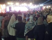 المطربة هدى تشعل احتفالات المواطنين بترشح السيسي في البحيرة بالأغانى الوطنية