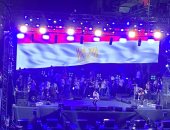 رامى عاشور يحيى احتفالية ترشح الرئيس السيسى للانتخابات بميدان الكوربة