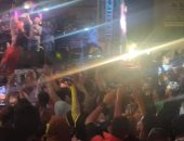 مصطفى كامل يشعل احتفالية محافظة الشرقية بترشح السيسي لفترة جديدة.. صور