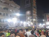 فرحة عارمة بميادين سوهاج احتفالا بإعلان الرئيس السيسى ترشحه للرئاسة.. صور