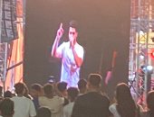 هايدى موسى ومينا عطا يطربان جمهور احتفالية ترشح الرئيس السيسى بميدان الكوربة