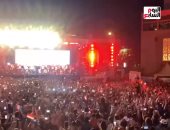 رضا البحراوي يتألق في حفل ميدان الجلاء بعد إعلان الرئيس السيسي ترشحه للانتخابات