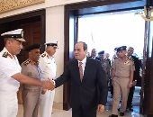 الرئيس السيسي يصل مقر الندوة التثقيفية للقوات المسلحة بمناسبة ذكرى نصر أكتوبر
