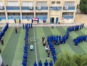 طلاب مدارس التكنولوجيا التطبيقية يحتفلون بالذكرى الـ50 لانتصارات أكتوبر.. صور