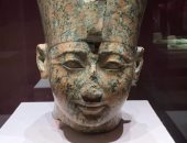 شاهد.. رأس الملك تحتمس الثالث بمتحف آثار الغردقة والصناعة من الجرانيت الأحمر