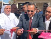 محافظ شمال سيناء يفتتح موقف سيارات قرية 30 يونيو ببئر العبد.. صور