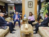 محافظ دمياط تستقبل مستشار المدير التنفيذى للأكاديمية الوطنية للتدريب