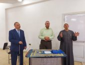 وكيل وزارة الأوقاف بالإسكندرية يتفقد سير الدراسة بالمركز الثقافى بمحرم بك