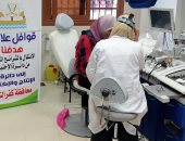  إجراء الكشف الطبى على 1089 مريضا بعدد من القوافل بكفر الشيخ