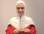 سما إبراهيم تحصد جائزة أفضل رياضية فى بطولة العالم للمواى تاى بتركيا 
