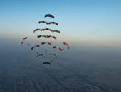 الرئيس السيسى يشهد عرضا جويا خلال حفل تخرج دفعة جديدة من الكليات العسكرية.. صور