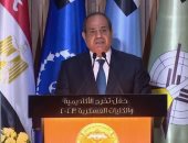 الرئيس السيسى: رغم كل التحديات ولكن شاء الله أن تكون مصر آمنة