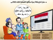 كاريكاتير اليوم السابع يسلط الضوء على حفل تخرج دفعة جديدة من الكليات العسكرية
