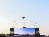 الرئيس السيسى يشهد عرضا للألعاب الجوية خلال احتفالية تخرج الكليات العسكرية (صور)