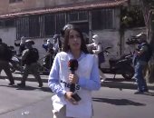 مراسلة القاهرة الإخبارية تستكمل تغطيتها رغم تعرضها للقنابل المسيلة للدموع بالقدس