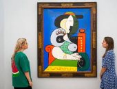 لوحة بيكاسو عن ماري تيريز مرشحة لجلب 120 مليون دولار في مزاد سوثبى