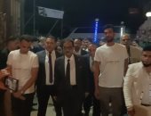وصول المرشح فريد زهران إلى المنوفية لبدء أول مؤتمراته.. فيديو