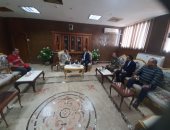 محافظ شمال سيناء يستقبل السفير التونسى والوفد المرافق له خلال زيارته العريش