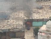 السيطرة على حريق محل بميدان المساجد فى منطقة بحرى بالإسكندرية دون إصابات