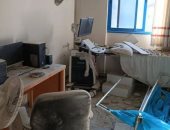 الاحتلال الإسرائيلى يستهدف المستشفى الأهلى العربى فى قطاع غزة