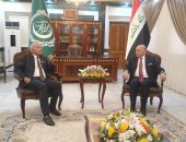 أبو الغيط يُجري مشاورات فى العراق ويؤكد ضرورة وقف إطلاق النار في غزة