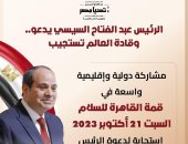 مشاركة دولية وإقليمية واسعة فى قمة القاهرة للسلام.. العالم يستجيب للرئيس السيسى