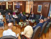 محافظ الإسكندرية يطلع على موقف تطوير مشروعات الميناء