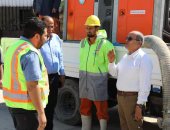 رئيس "مياه الإسكندرية" يتفقد محطات ومراكز خدمة العملاء بالمنطقة الجنوبية