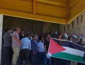 هندسة المنوفية تنظم وقفة تضامنية مع الشعب الفلسطينى تنديدًا بجرائم الاحتلال
