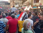 مسيرة احتجاجية بالمنوفية لدعم الفلسطينيين