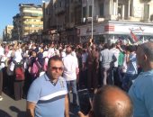 احتجاج الآلاف من أبناء دمياط ضد العدوان الإسرائيلى على فلسطين