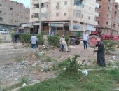 حملات نظافة ورفع كفاءة الحدائق والإنارة بالشوارع بمراكز ومدن كفر الشيخ 