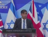 رئيس وزراء بريطانيا: نأمل فى مزيد من التقدم فى توصيل الغذاء والدواء إلى غزة