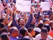 مسيرات حاشدة بميدان مصطفى محمود لدعم القضية الفلسطينية