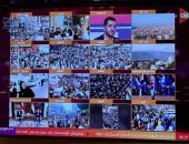 قطاع التليفزيون بالمتحدة يقدم تغطية شاملة لمظاهرات دعم القضية الفلسطينية