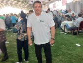 أيمن منصور يدلى بصوته فى انتخابات نادى الزمالك