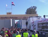 400 شاحنة مساعدات لغزة برفح جاهزة لدخول القطاع