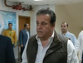 وزير الصحة يشدد على رفع كفاءة العمل بمستشفى سوهاج التعليمى