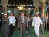 محافظ كفرالشيخ يزور المسجد الإبراهيمي تزامنا بالاحتفال بذكرى المولد الدسوقى