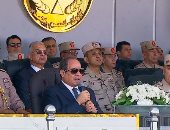 الرئيس السيسي: امتلاك القوة لحماية بلدنا والتعامل مع الظروف بعقل وحكمة