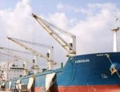 ميناء دمياط يستقبل 9 سفن متنوعة رغم سوء الأحوال الجوية