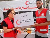 لبلبة بعد تطوعها فى الهلال الأحمر لصالح غزة: ربنا يفرج الغمة