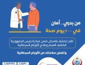 الصحة: الكشف بالمجان ضمن مبادرة رئيس الجمهورية لعلاج الأورام السرطانية