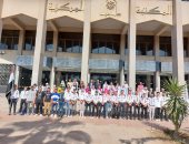 جوالة جامعة حلوان تحتفل باليوبيل الذهبى لانتصارات أكتوبر.. صور