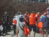 قوات الإنقاذ النهرى تنجح فى إخلاء 76 سائحًا من باخرة سياحية غارقة بكوم أمبو