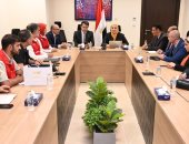 وزيرة التضامن تنسق مع الهلال الأحمر بتركيا لإيصال الخدمات الإغاثية لقطاع غزة