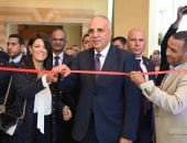 وزير الرى يفتتح المعرض المقام على هامش أسبوع القاهرة للمياه